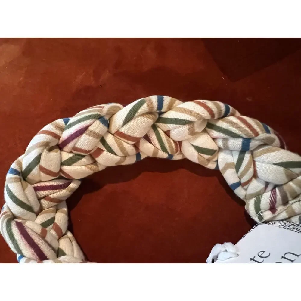 NWT Kate Quinn 70s Sun Organic Cotton Stretchy Braided Headband S Small